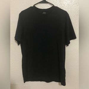 Men’s J. Crew black essential tee, tshirt, t-shirt, size Large, L, knit goods